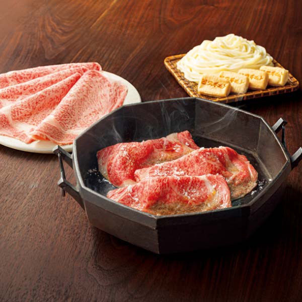 お肉の専門店スギモト 松阪牛すきやき鍋セット 竹内牧場産【冬の贈りもの・お歳暮】　商品画像1