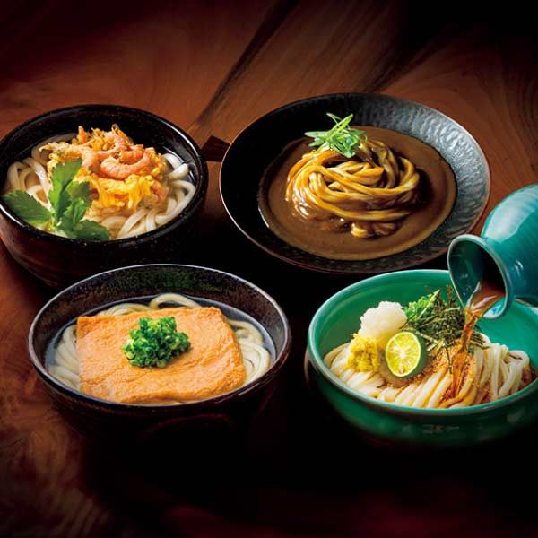 うどん本陣 山田家 冷凍讃岐うどん 4種の味の詰合せ【夏の贈りもの・お中元】[R-5]　商品画像1