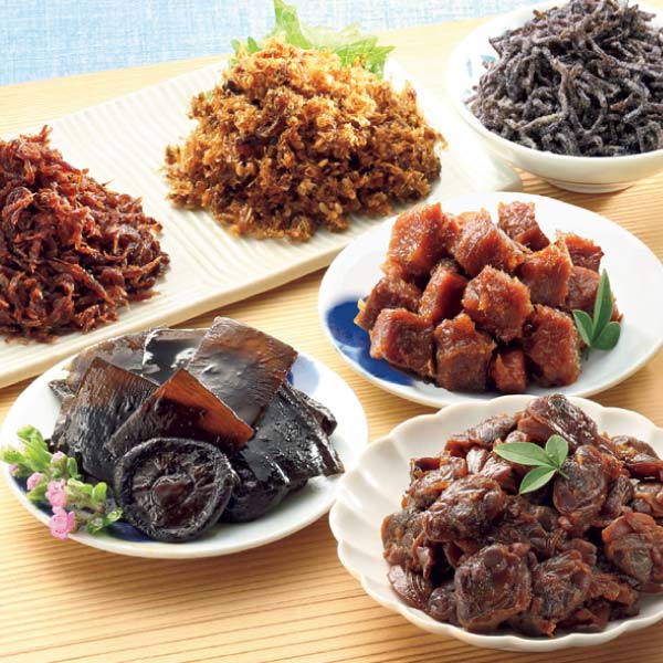 総本家貝新 貝新・志ぐれ煮6品詰合せ【冬の贈りもの・お歳暮】[HIS-6] 調味料・佃煮・練り物【イオン特選お歳暮】