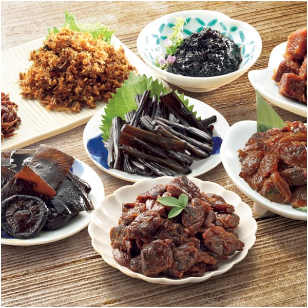 総本家貝新 貝新・麗味(れいみ)セット【冬の贈りもの・お歳暮】[RIS-8] 調味料・佃煮・練り物【イオン特選お歳暮】