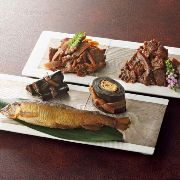 鵜舞屋 鵜舞屋昆布巻詰合せ【冬の贈りもの・お歳暮】[KB-50E] 調味料・佃煮・練り物【イオン特選お歳暮】