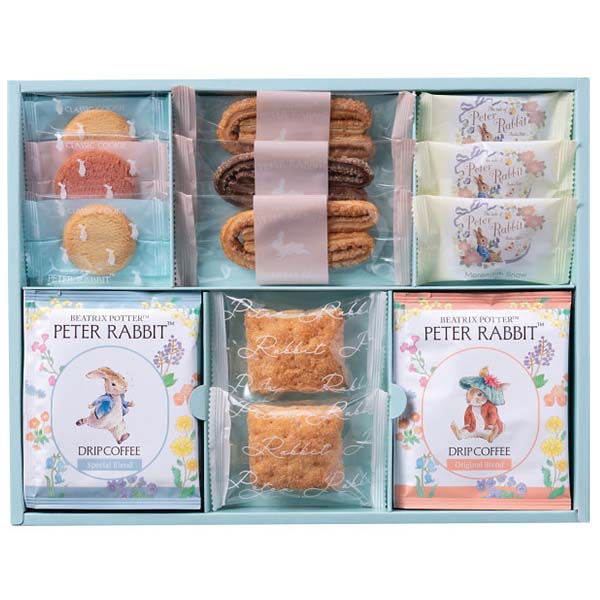 ピーターラビット コーヒー＆スイーツギフト[PRG-15]【年間ギフト】　商品画像1
