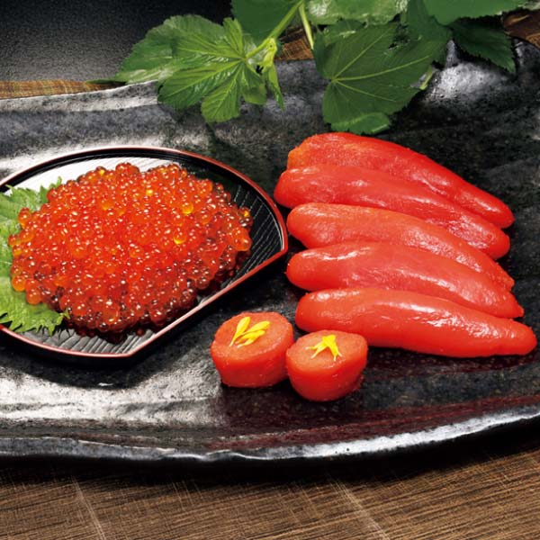 カネサン佐藤水産 北海道産 鮭いくら・たらこセット【冬の贈りもの・お歳暮】　商品画像1