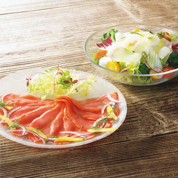 あおもり食品 ひらめ生ハム風と紅鮭スモークサーモンのセット【夏の贈りもの・お中元】 精肉・ハム・ローストビーフ【季節の贈り物&ご褒美ギフト】 あおもり食品 ひらめ生ハム風と紅鮭スモークサーモンのセット【夏の贈りもの・お中元】 精肉・ハム・ローストビーフ【季節の贈り物&ご褒美ギフト】