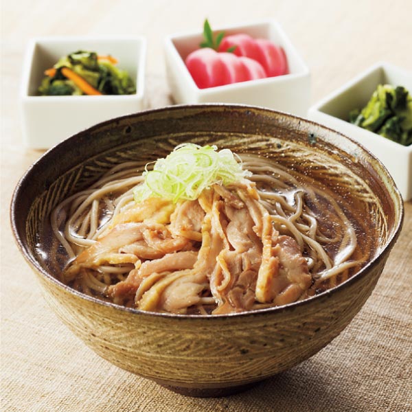 渡辺近七商店 山形の冷たい肉そばと漬物【夏の贈りもの・お中元】[WTS-1]　商品画像1