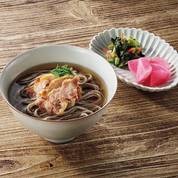 渡辺近七商店 山形の冷たい肉そばと漬物【夏の贈りもの・お中元】[WTS-2]　商品画像1