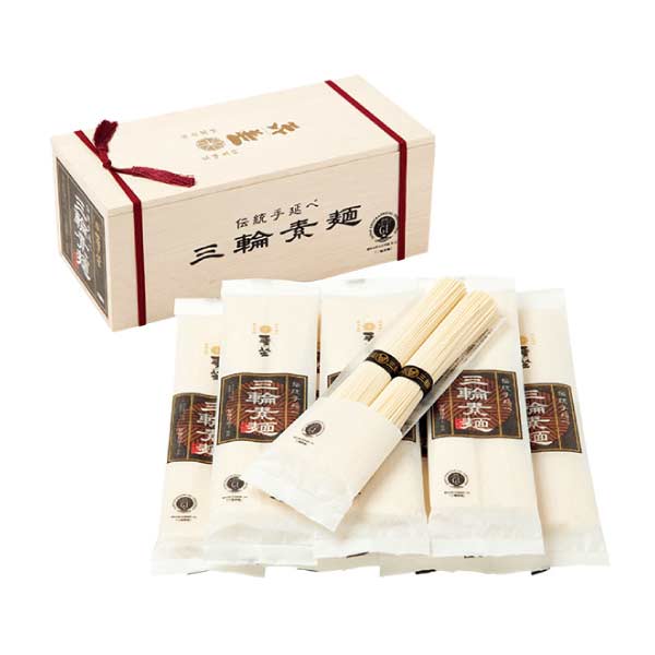 麦坐 三輪素麺 個包装【夏の贈りもの・お中元】[MT-30]　商品画像1