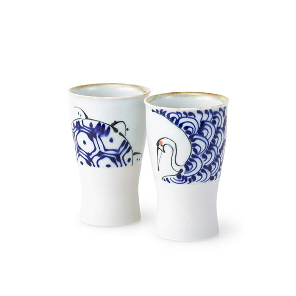 波佐見焼 kotohogi smart 1/2 ペアゴブレット [25295]【父の日】　商品画像1