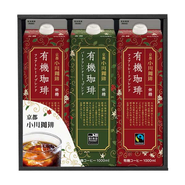 小川珈琲 有機珈琲リキッドギフト【夏の贈りもの・お中元】[OCYA-30]　商品画像1