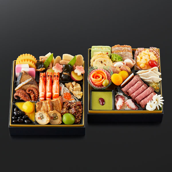 味遊心 風光 和洋二段重【2〜3人前・39品目】【限定20点】【イオンのおせち】【近畿・中四国地区お届け限定】【NN】　商品画像1