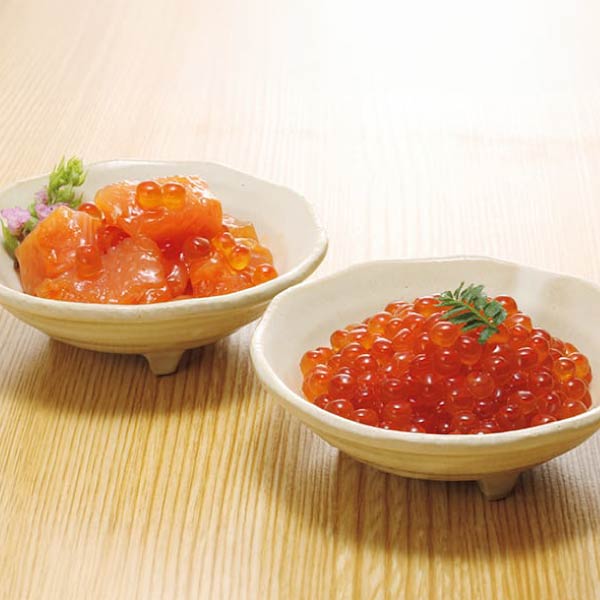 佐藤水産 いくら醤油漬と鮭ルイベ漬【冬の贈りもの・お歳暮】　商品画像1