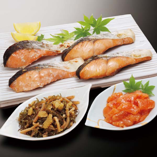 佐藤水産 北海道鮭物語 珍味2種【冬の贈りもの・お歳暮】　商品画像1