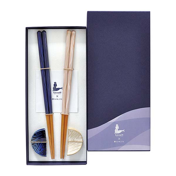 若狭箸 Lazuli 2P Gift box [S-04268]【母の日】　商品画像1