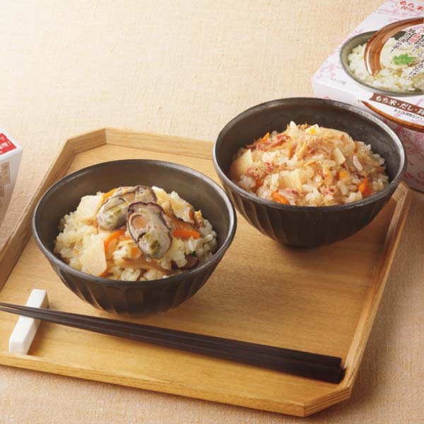 北洋本多フーズ レンジで簡単調理4種の海鮮炊き込みごはんセット【冬の贈りもの・お歳暮】[M-4] 麺類・米・パン【イオン特選お歳暮】