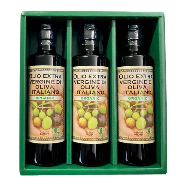 カネゲン オーガニックEXVオリーブオイル3本セット【夏の贈りもの・お中元】　商品画像1