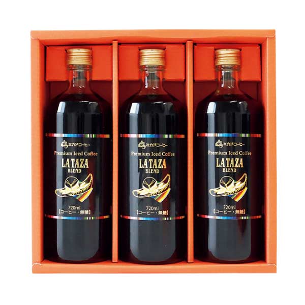 ミカド珈琲 プレミアムアイスコーヒーギフト【夏の贈りもの・お中元】[PL-3A]　商品画像1