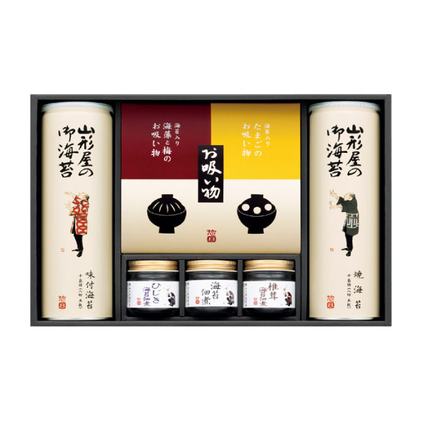山形屋海苔店 海苔バラエティ詰合せ【夏の贈りもの・お中元】[RTF-500]　商品画像1