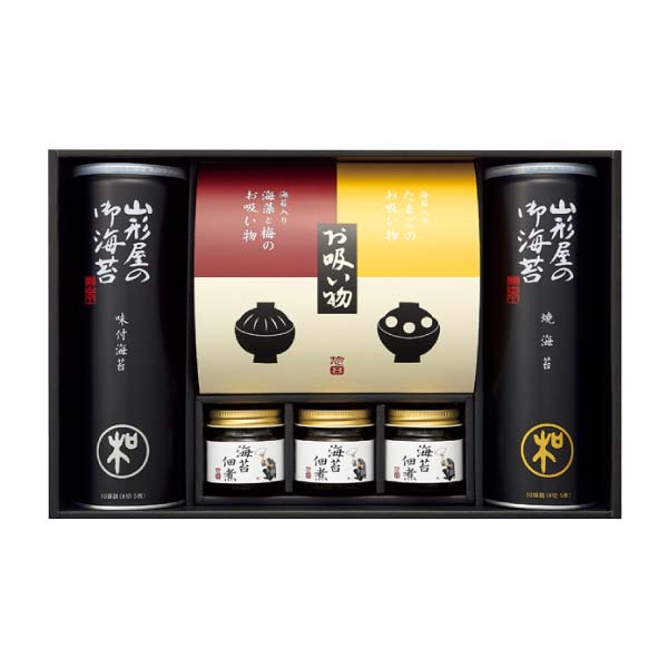 山形屋海苔店 海苔バラエティ詰合せ【冬の贈りもの・お歳暮】[MTNF-500] 調味料・佃煮・練り物【イオン特選お歳暮】