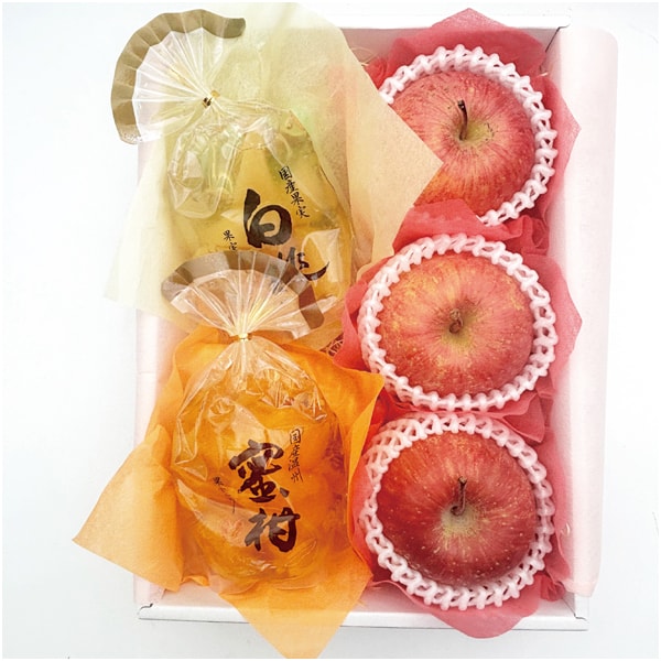 ふじりんごと果実ゼリーの詰合せ【父の日】　商品画像1