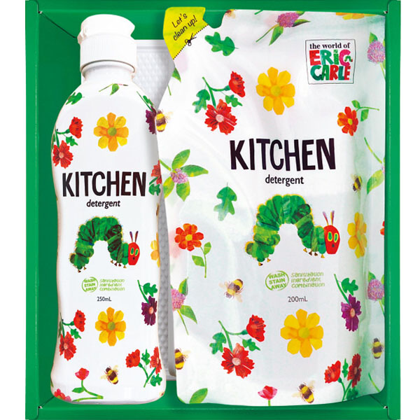 はらぺこあおむし キッチン洗剤セット[H-08AZ]【年間ギフト】　商品画像1