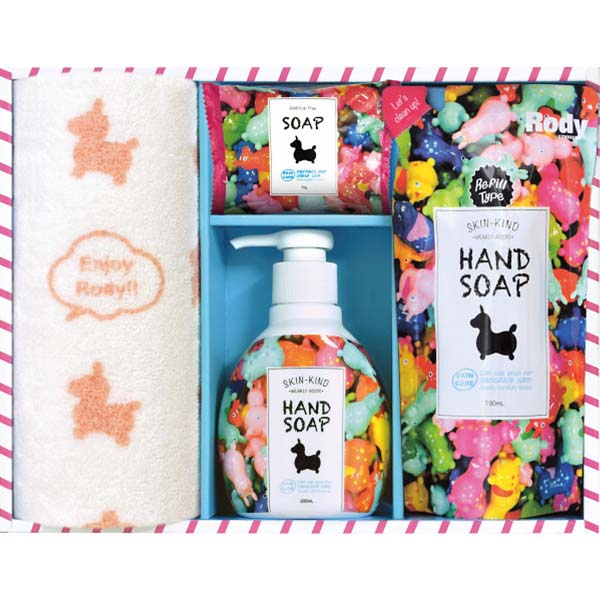 ロディ ハンドソープ＆タオルセット[R-20F2]【年間ギフト】　商品画像1
