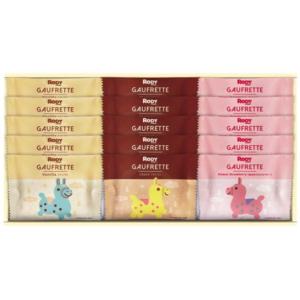 ロディ 3種類のゴーフレット詰合せボックス[RGFT-15]【年間ギフト】　商品画像1