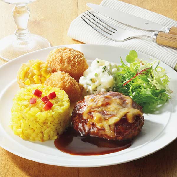 RFFF・神戸コロッケ ハンバーグプレート＆プチコロッケセット【夏の贈りもの・お中元】[51045]　商品画像1