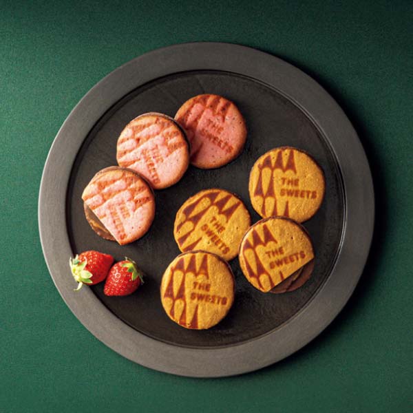 ザ・スウィーツ キャラメルサンドクッキー(オリジナル＆苺)(18個)【冬の贈りもの・お歳暮】[SCSSB18] スイーツ【イオン特選お歳暮】