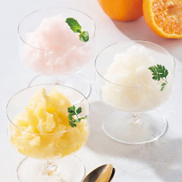 ザ・スウィーツ 凍らせて食べるフルーツシャーベットゼリー(10個)【夏の贈りもの・お中元】　商品画像1