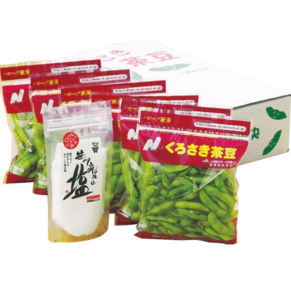 新潟県産 くろさき茶豆、笹川流れセット2(茶豆250g以上×6+塩150g)【お届け期間:7月28日〜9月6日】【KN】 果物・野菜【季節の贈り物&ご褒美ギフト】 新潟県産 くろさき茶豆、笹川流れセット2(茶豆250g以上×6+塩150g)【お届け期間:7月28日〜9月6日】【KN】 果物・野菜【季節の贈り物&ご褒美ギフト】
