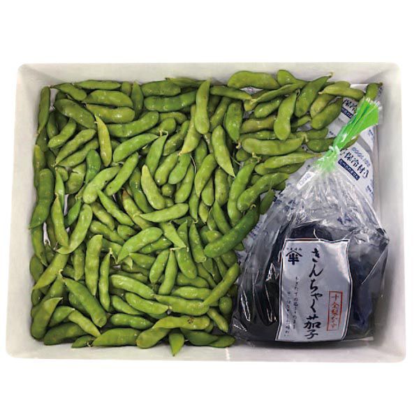 新潟県新潟市黒埼小平方産 茶豆+十全梨なす浅漬けセット(茶豆1.5kg以上+十全梨なす浅漬け3個)【お届け期間:8月1日〜8月19日】【KN】 果物・野菜【季節の贈り物 新潟県新潟市黒埼小平方産 茶豆+十全梨なす浅漬けセット(茶豆1.5kg以上+十全梨なす浅漬け3個)【お届け期間:8月1日〜8月19日】【KN】 果物・野菜【季節の贈り物