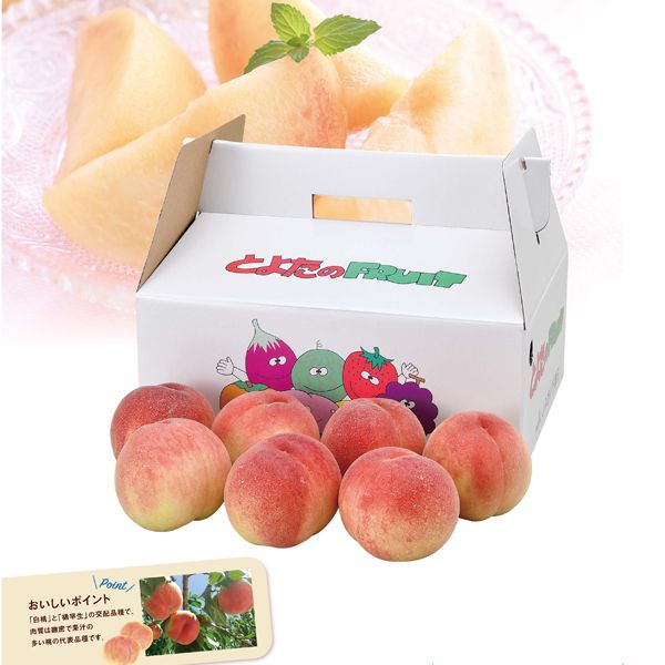 愛知県産(JAあいち豊田) もも(白鳳)(5〜7/1箱)フルーツ箱【CB】 果物・野菜【季節の贈り物&ご褒美ギフト】 愛知県産(JAあいち豊田) もも(白鳳)(5〜7/1箱)フルーツ箱【CB】 果物・野菜【季節の贈り物&ご褒美ギフト】