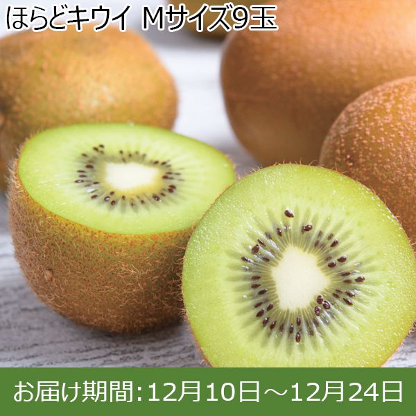 岐阜県産(JAめぐみの)ほらどキウイ Mサイズ 9玉【限定50箱】【お届け期間：12/10(火)〜12/24(火)】【ふるさとの味・東海】　商品画像1