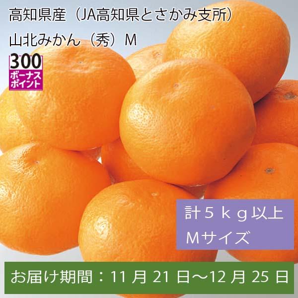 高知県産(JA高知県とさかみ支所)山北みかん秀 計5kg以上・Mサイズ【お届け期間:11月21日〜12月25日】【ふるさとの味・中四国】　商品画像1