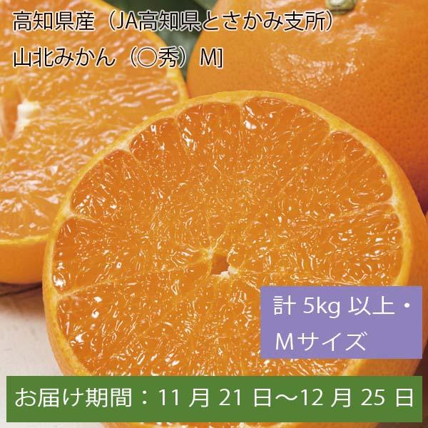 高知県産(JA高知県とさかみ支所)山北みかん○秀 計5kg以上・Mサイズ【お届け期間:11月21日〜12月25日】【ふるさとの味・中四国】　商品画像1