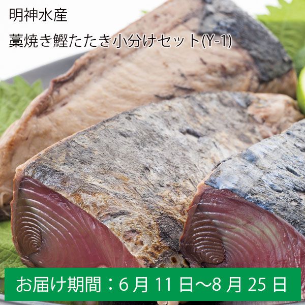 高知県 明神水産 藁焼き鰹たたき小分けセット(Y-1)【お届け期間:6月11 