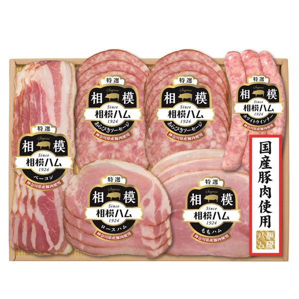 相模ハム 国産豚肉使用ハムギフト【ふるさとの味・南関東】　商品画像1