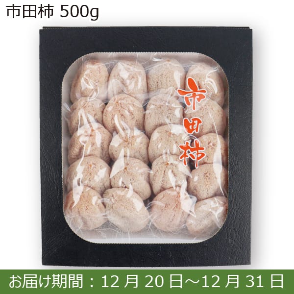 長野県産 市田柿(500g)【限定200点】【お届け期間：12/20(金)〜12/31(火)】【ふるさとの味・南関東】　商品画像1