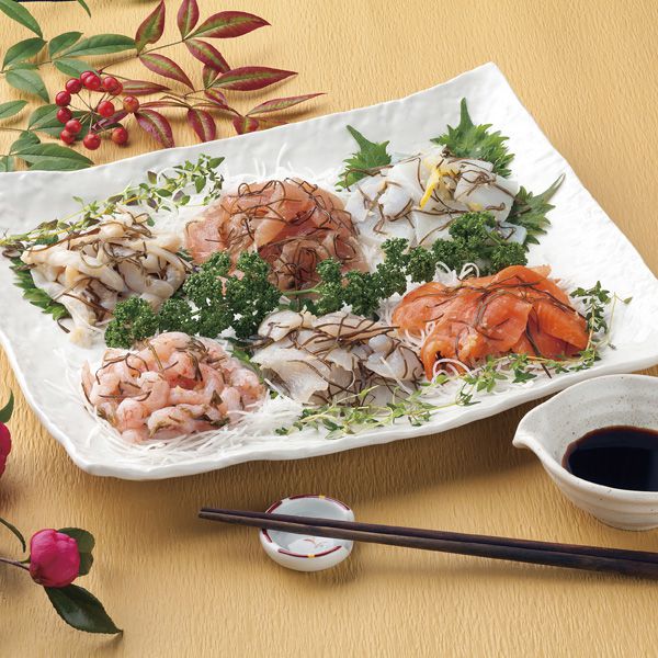 葵食品 すぐ食べられる昆布〆詰合せ6種【CB】　商品画像1