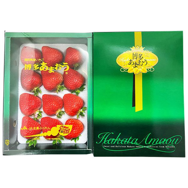 福岡県産 いちご(あまおう)化粧箱 450g以上【お届け期間:3月4日〜3月31日】【九州フェア】【NN】　商品画像1