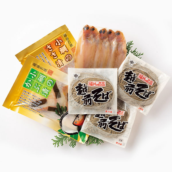 清水商店  越前・若狭 ふるさとの味詰合せ MI-43 【お届け期間：3/8(土)〜5/10(土)】【CB】　商品画像1
