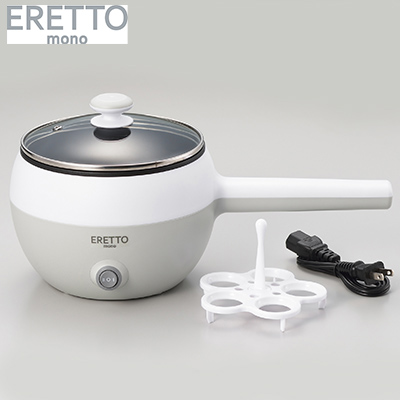 ERETTO　ｍｏｎｏ　電気片手鍋16ｃｍ［ET-102］（R4076）　商品画像1