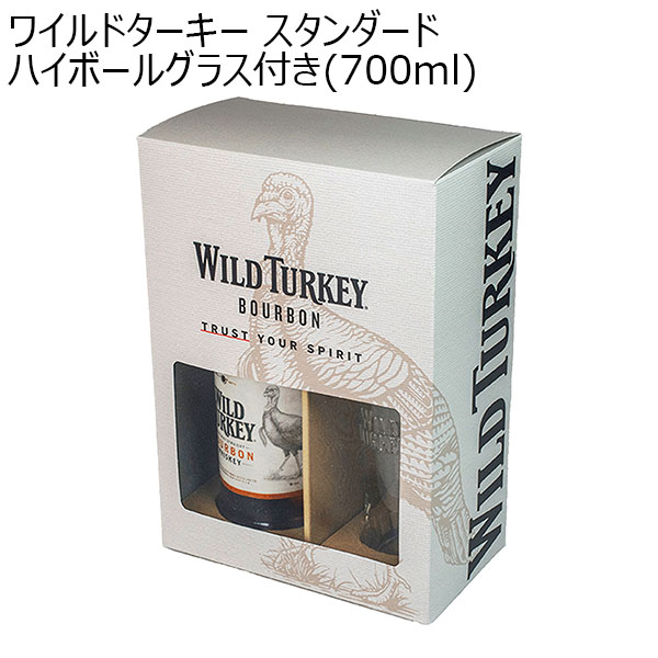 ワイルドターキー スタンダード ハイボールグラス付き(700ml)【おいしいお取り寄せ】　商品画像1