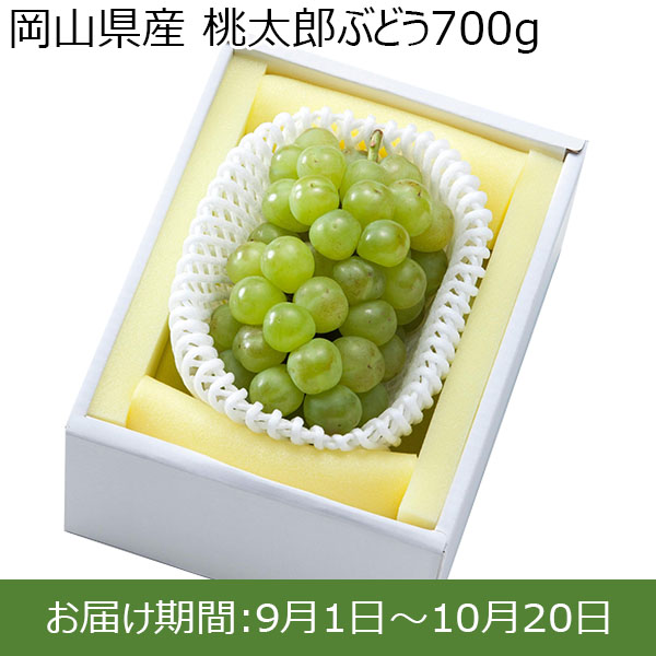 岡山県産 桃太郎ぶどう700g【お届け期間:9月1日〜10月20日】【ふるさとの味・中四国】　商品画像1