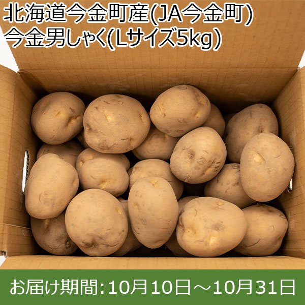 北海道今金町産(JA今金町)今金男しゃく(Lサイズ5kg)【限定100点】【お届け期間:10月10日〜10月31日】【おいしいお取り寄せ】　商品画像1