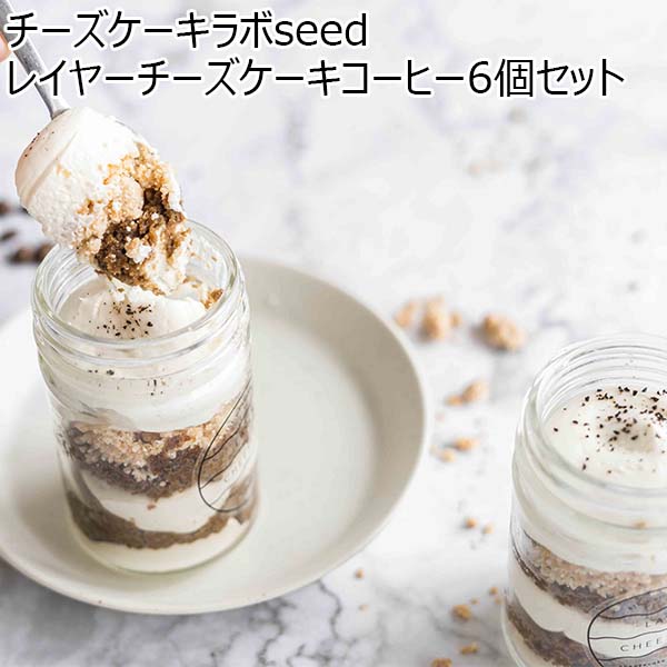 チーズケーキラボseed レイヤーチーズケーキコーヒー6個セット【おいしいお取り寄せ】　商品画像1