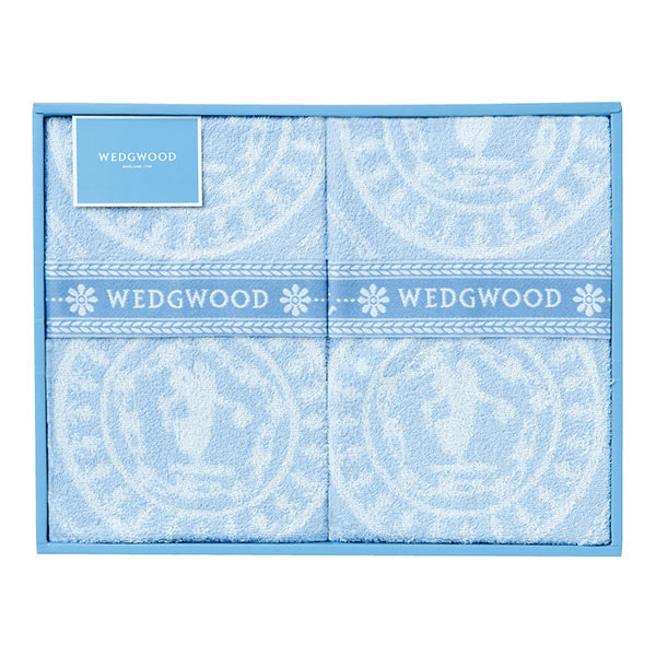 西川 ウェッジウッド ジャスパー タオルケット2P[FR83120053]【贈りものカタログ】　商品画像1