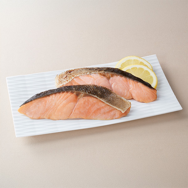 便利な骨なし国産秋鮭 200g(10切)(L7382)【サクワ】　商品画像1