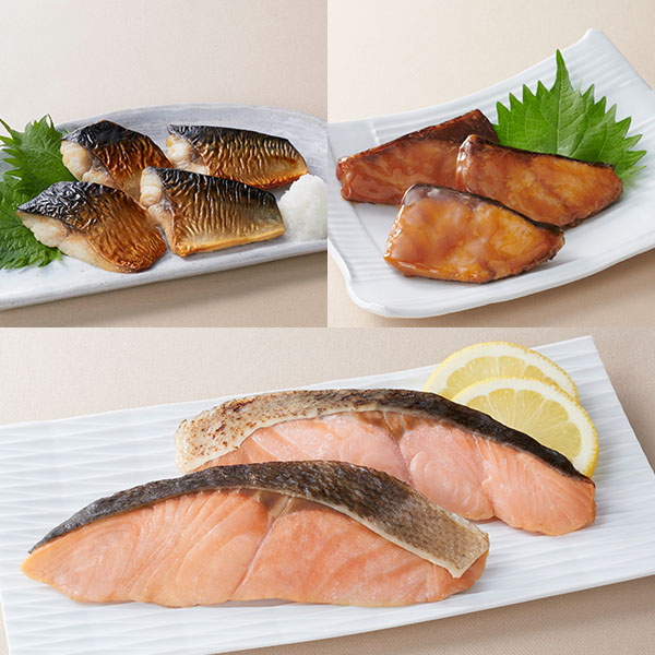 便利な骨なし焼き魚3種セット(L7415)【GW】【サクワ】　商品画像1