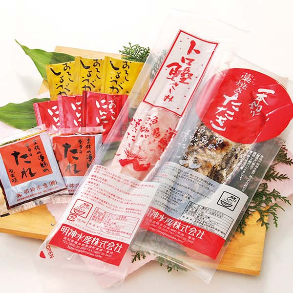 高知県 明神水産 藁焼き鰹たたき(中)1節・刺身1節セット【NN】　商品画像1